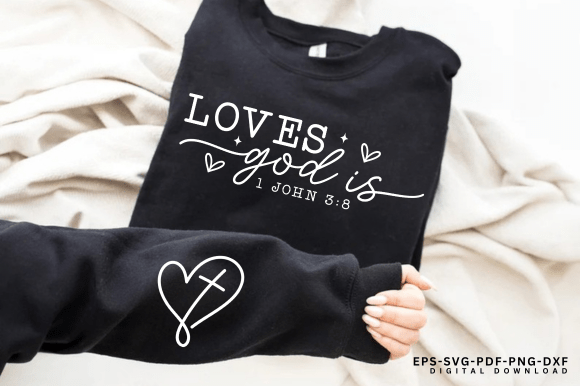 Christian SVG PNG PDF Graphics for T-Shirt Designs