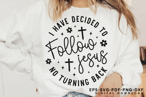I Have Decided to Follow Jesus PNG