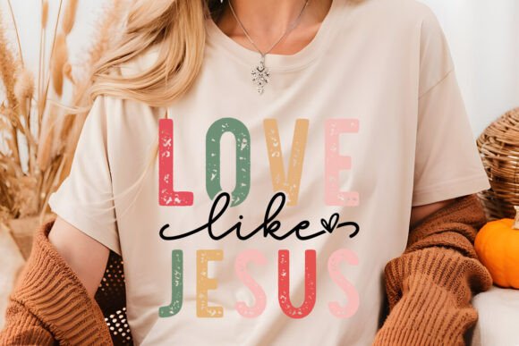 Love Like Jesus Christmas SVG PNG. – Graphics & T-Shirt Designs Review