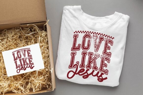 Love Like Jesus SVG PNG Graphics & T-Shirt Designs