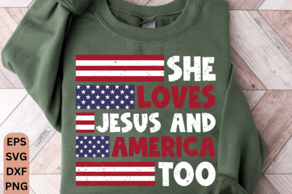 She Loves Jesus SVG: Independence Day Design Review